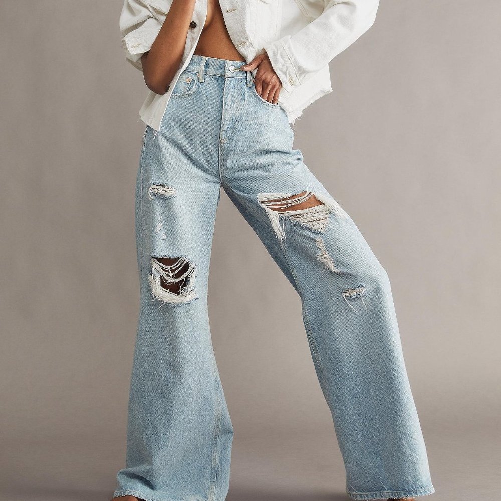 We The Free Size 30 Elie Wide Leg Jeans